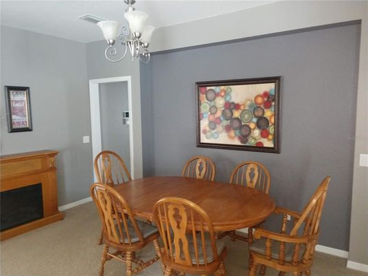 Chandelier, Dining room, Interior