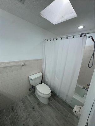 Bathroom, Interior, Recessed Lighting, Wood Texture Flooring