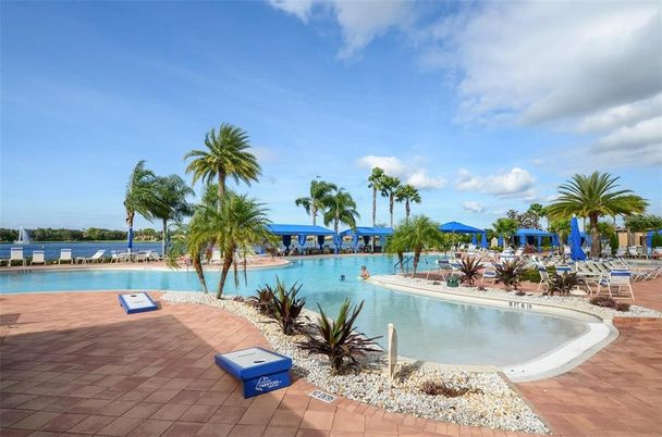 Exterior, Lake, Pool