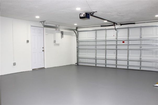 Garage, Interior, Recessed Lighting