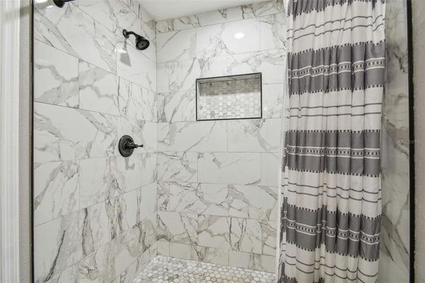 Bathroom, Interior, Marble Walls