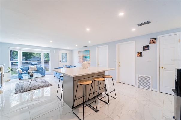 Interior, Living room, Marble, Recessed Lighting