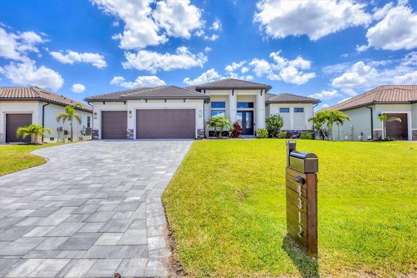 Attached, Backyard, Detached Garage, Exterior, Facade, Mediterranean