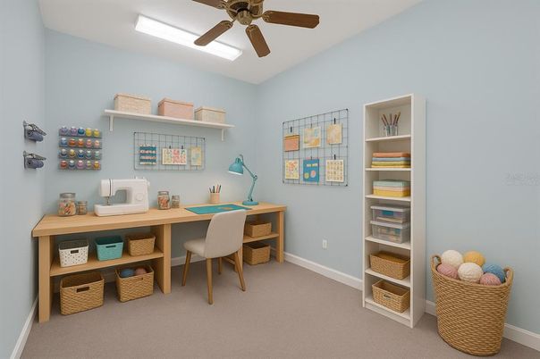 Home Office, Interior