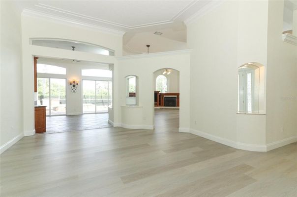 Interior, Pendant Lights, Wood Texture Flooring