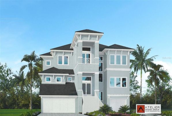 Attached, Exterior, Facade, Modern