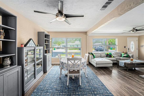 Dining room, Interior, Living room, Wood Texture Flooring