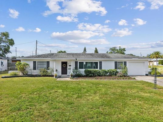 Attached, Backyard, Exterior, Facade, Ranch