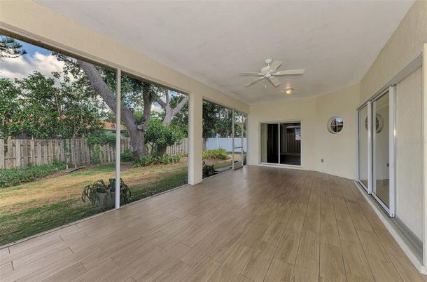 Interior, Sun Room, Wood Texture Flooring