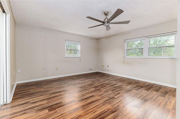 Empty room, Interior, Wood Texture Flooring