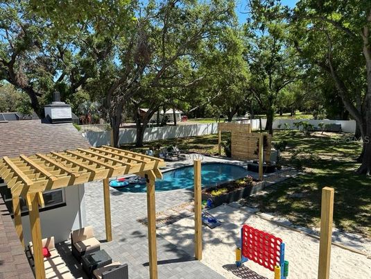 Backyard, Exterior, Pool