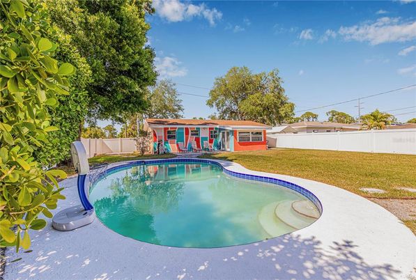 Backyard, Exterior, Pool