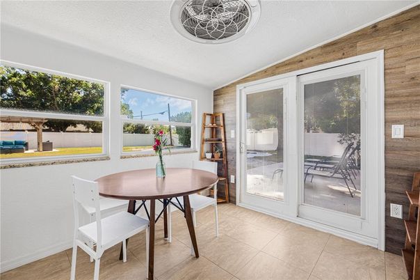 Dining room, Interior, Wooden Walls