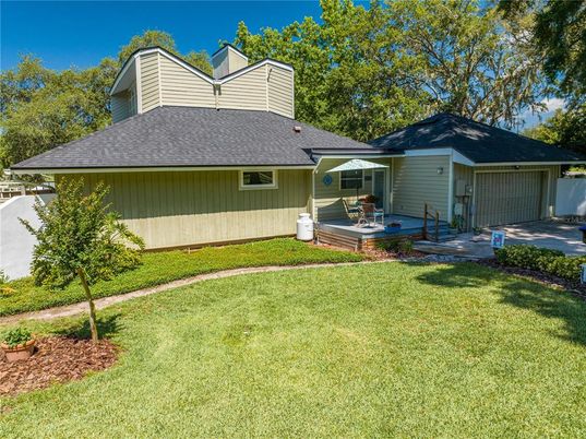 Backyard, Detached Garage, Exterior