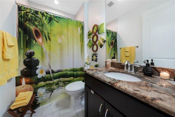 Bathroom, Interior, Recessed Lighting