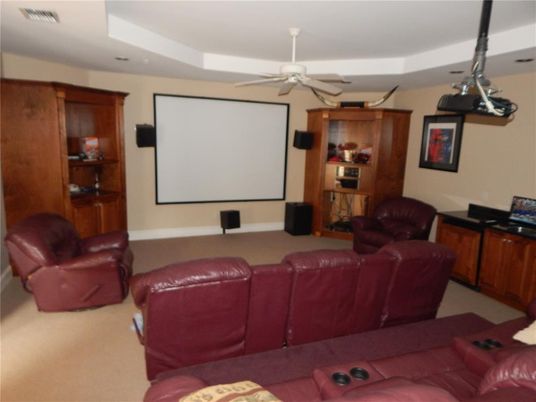 Home Theatre Room, Interior, Projection Screen, Theatre Room