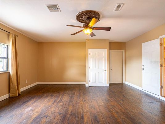 Empty room, Interior, Wood Texture Flooring