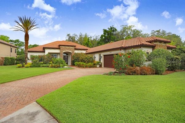 Attached, Backyard, Exterior, Facade, Mediterranean