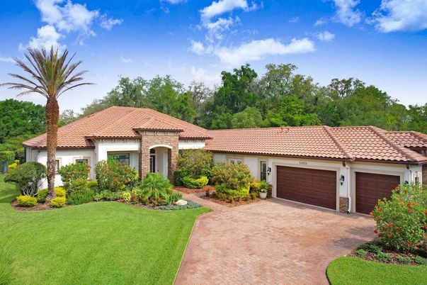 Attached, Backyard, Exterior, Facade, Mediterranean