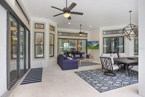 Dining room, Interior, Living room, Pendant Lights, Recessed Lighting