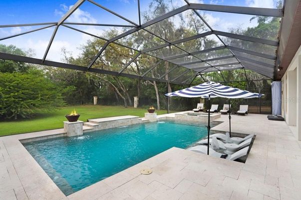 Glass Ceilings, Interior, Pool, Sun Room
