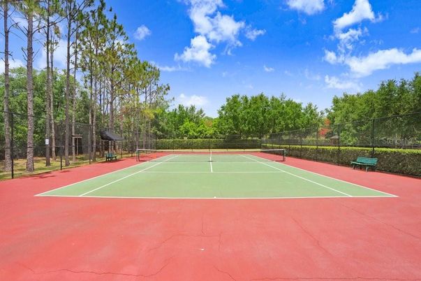 Exterior, Tennis Courts