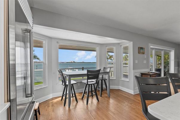 Dining room, Interior, Water, Wood Texture Flooring