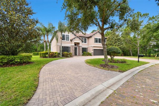 Attached, Backyard, Exterior, Facade, Mediterranean