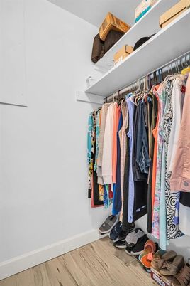 Interior, Walk-in Closets, Wood Texture Flooring