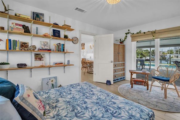Home Office, Interior, Wood Texture Flooring