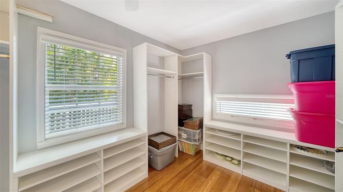 Interior, Walk-in Closets, Wood Texture Flooring