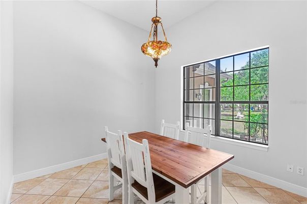 Dining room, Interior, Pendant Lights