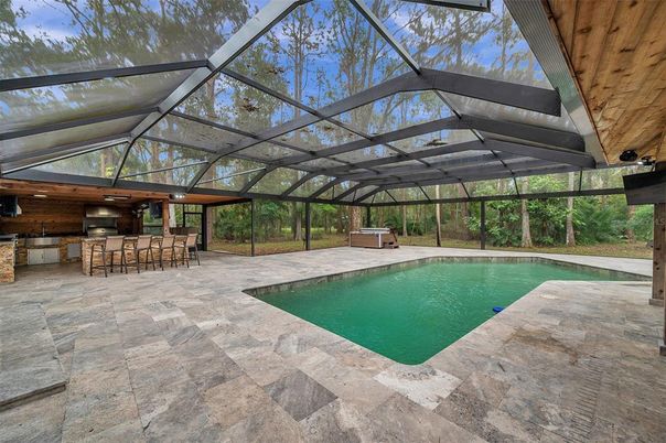 Glass Ceilings, Interior, Pool, Sun Room