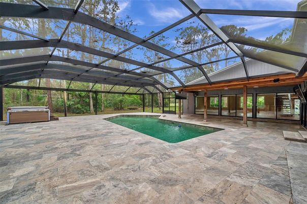 Glass Ceilings, Hot Tub, Interior, Pool, Sun Room