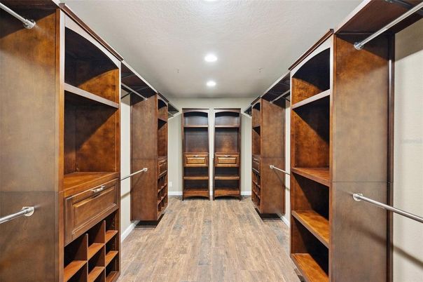 Interior, Recessed Lighting, Walk-in Closets, Wood Texture Flooring