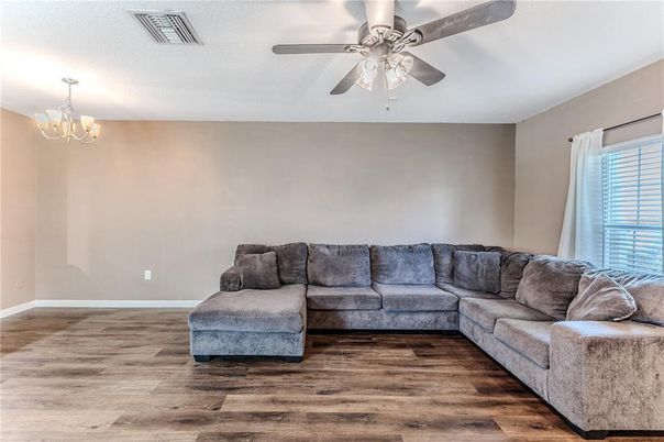 Chandelier, Interior, Living room, Wood Texture Flooring