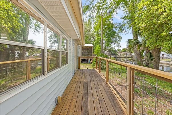 Exterior, Wood Texture Flooring