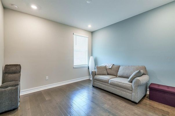 Interior, Recessed Lighting, Wood Texture Flooring