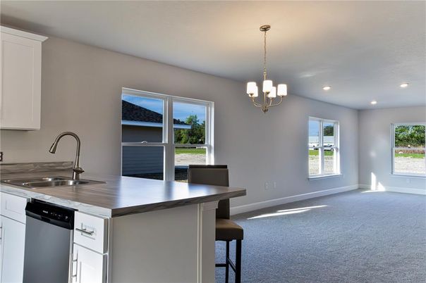 Interior, Kitchen, Pendant Lights, Recessed Lighting