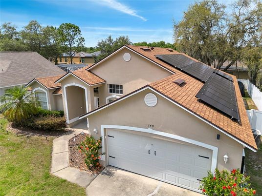Attached, Exterior, Facade, Solar Panels, Mediterranean