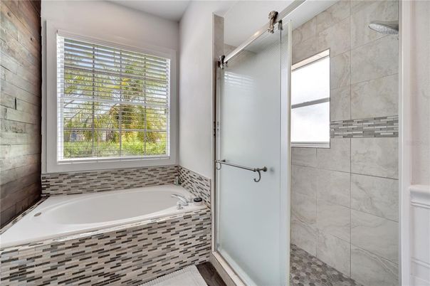 Bathroom, Glass Shower, Interior, Marble Walls