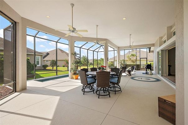 Dining room, Glass Ceilings, Interior, Recessed Lighting, Sun Room