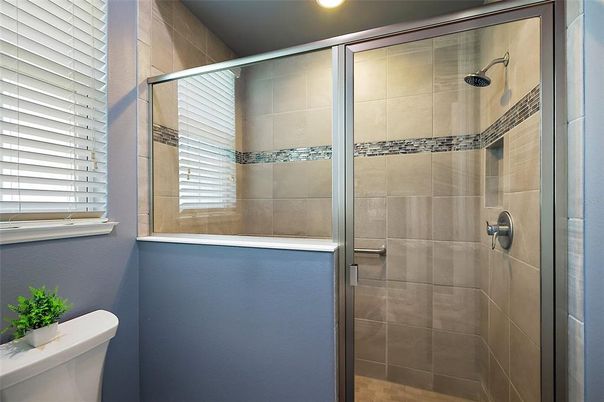 Bathroom, Glass Shower, Interior