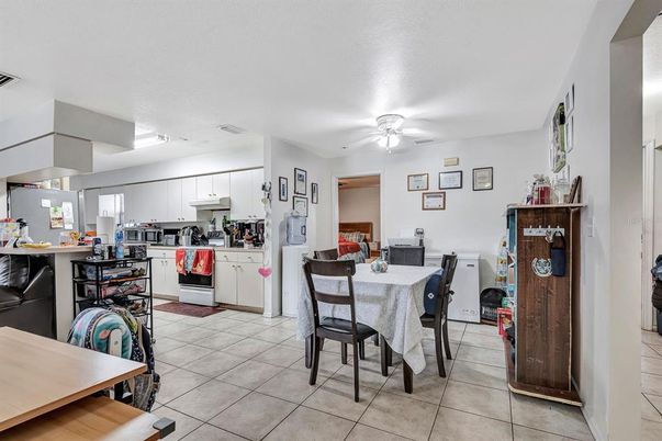 Dining room, Interior, Kitchen
