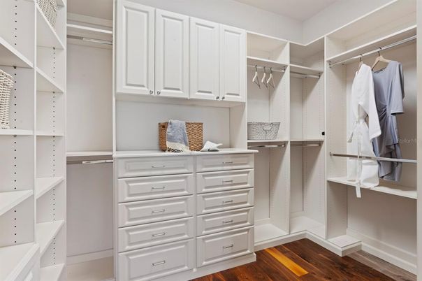 Interior, Walk-in Closets, Wood Texture Flooring