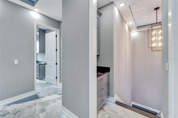 Interior, Marble, Pendant Lights, Recessed Lighting