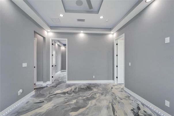 Interior, Marble, Recessed Lighting