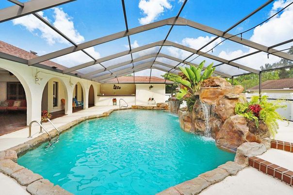 Glass Ceilings, Interior, Pool, Sun Room