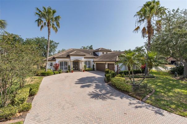 Backyard, Exterior, Facade, Mediterranean