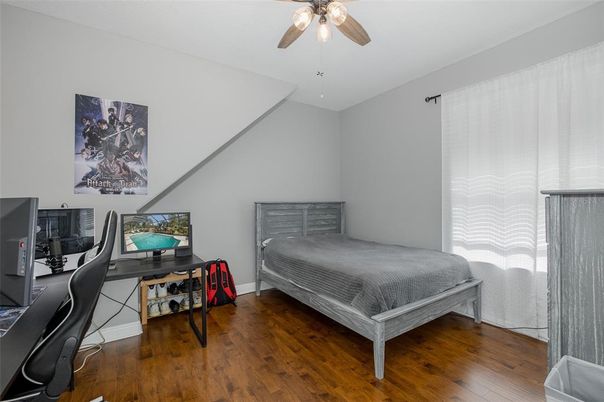 Bedroom, Home Office, Interior, Wood Texture Flooring